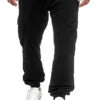 Seventyseven Lifestyle Herren Cargo Hose 6-Pockets Schwarz