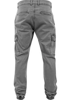 Seventyseven Lifestyle Herren Cargo Hose 6-Pockets Grau -Stilreich Geschäft 18031085 4