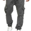 Urban Classics Herren Cargo Jogging Hose 6-Pockets Dunkel Grau