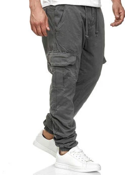 Urban Classics Herren Cargo Jogging Hose 6-Pockets Dunkel Grau -Stilreich Geschäft 18031088 2