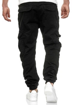 Urban Classics Herren Cargo Sweat Pants 6-Pockets Schwarz -Stilreich Geschäft 18031089 3