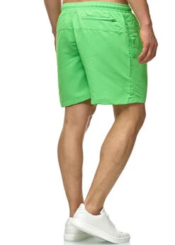 Urban Classics Herren Block Swim Shorts 2-Pockets Tunnelzug Neongrün -Stilreich Geschäft 19062595 2