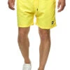 Urban Classics Herren Block Swim Shorts 2-Pockets Tunnelzug Neongelb