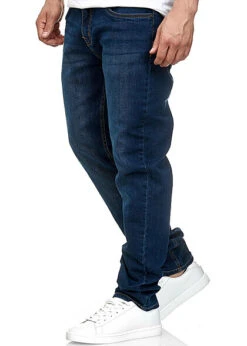 Stilreich Geschäft 40 Urban Classics Herren Stretch Denim Jeans Hose 5-Pockets Dunkel Blau