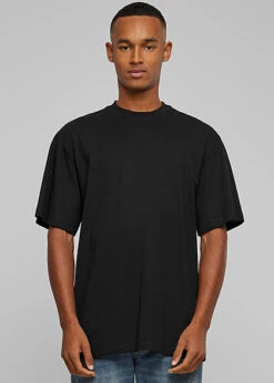 Urban Classics Herren Oversized Basic T-Shirt Schwarz
