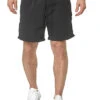 Urban Classics Herren 2in1 Swim Shorts Mit Logo Gummibund Schwarz Weiss