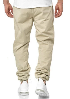 Urban Classics Herren Cargo Stoffhose Jogging Pants 6-Pockets Concrete Beige -Stilreich Geschäft 20031093 3