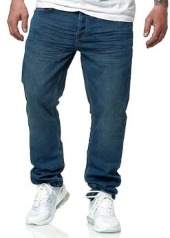 ONLY & SONS Herren NOOS Jeans Hose Slim Fit 5-Pockets Slim Fit Medium Blau Denim