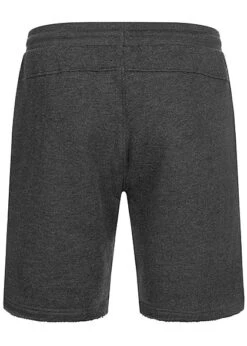 Seventyseven Lifestyle Herren Sweat Shorts 2-Pockets Offene Kanten Dunkel Grau -Stilreich Geschäft 20068058 2