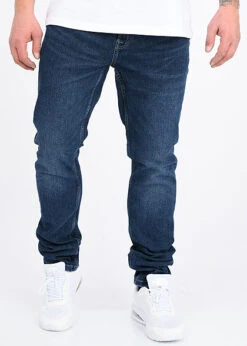 ONLY & SONS Herren Slim Fit Jeans Hose 5-Pockets Black Denim Dunkel Blau