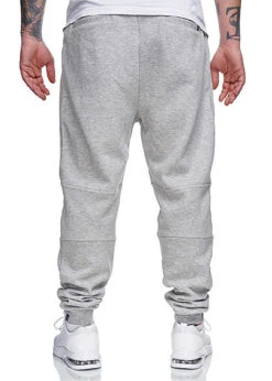 Hailys Herren Sweat Pants Jogginghose 4-Pockets Hell Grau Melange -Stilreich Geschäft 21020760 3