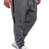 Hailys Herren Sweat Pants Jogginghose 3-Pockets Grau Melange