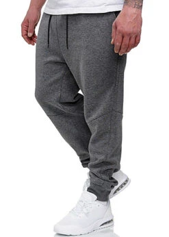 Hailys Herren Sweat Pants Jogginghose 3-Pockets Grau Melange -Stilreich Geschäft 21020785 2