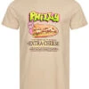 Mister Tee Herren T-Shirt Philly Sandwich Print Sand Beige