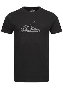 Mister Tee Herren T-Shirt Schuh Print Schwarz