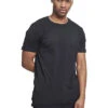 Urban Classics Herren Basic T-Shirt Schwarz