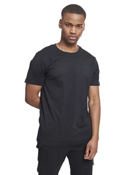 Urban Classics Herren Basic T-Shirt Schwarz