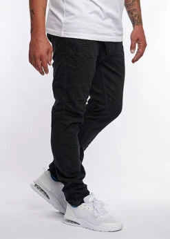 Eight2Nine Herren Skinny Fit Jeans Hose 5-Pockets Knopfleiste Schwarz Denim -Stilreich Geschäft 21083758 2