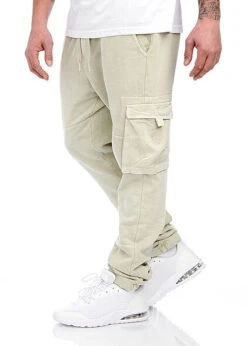 ONLY & SONS Herren Cargo Sweat Stoffhose 5-Pockets Moonstruck Beige