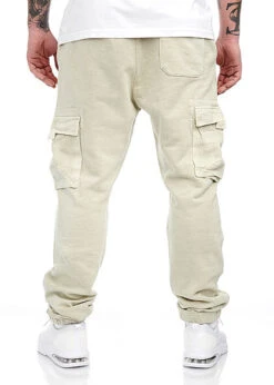 ONLY & SONS Herren Cargo Sweat Stoffhose 5-Pockets Moonstruck Beige -Stilreich Geschäft 21101248 2