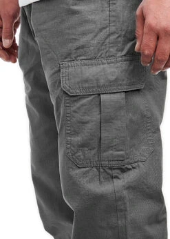 Urban Classics Herren Cargohose 6-Pockets Asphalt Grau -Stilreich Geschäft 21102052 4
