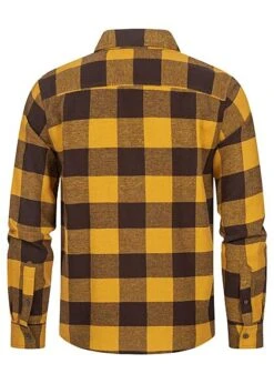 Stitch & Soul Herren Hemd Flanell Karohemd Brusttasche Knopfleiste Braun-oliv Gelb 5 Stitch & Soul Herren Hemd Flanell Karohemd Brusttasche Knopfleiste Braun-oliv Gelb -Stilreich Geschäft 21104000 2