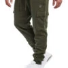 Hailys Herren Jogginghose Sweathose Mit Cargotaschen Khaki