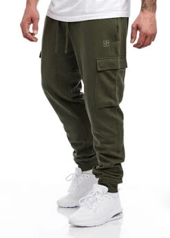 Hailys Herren Jogginghose Sweathose Mit Cargotaschen Khaki -Stilreich Geschäft 21109113 2