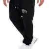 Jack & Jones Jack And Jones Herren Basic Sweathose Jogginghose Logo Print 2-Pockets Schwarz