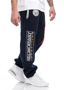 Geographical Norway Herren Sweat Pants Joggingshose 3-Pockets Navy Blau -Stilreich Geschäft 21110352 2