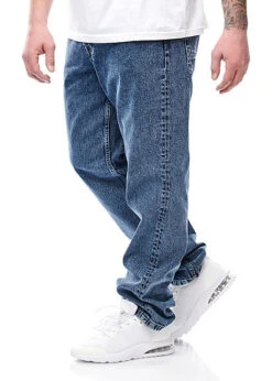 ONLY & SONS Herren NOOS Loose Fit Jeans Hose 5-Pockets Blau Denim