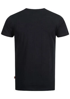 Geographical Norway Herren T-Shirt Mit Logo Print Vorne Rundhals Schwarz -Stilreich Geschäft 22030502 2