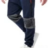 Geographical Norway Herren 2-Tone Jogginghose 2-Pockets Logo Print Hell Grau Navy Blau
