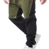 Geographical Norway Herren 2-Tone Jogginghose 2-Pockets Schwarz Khaki