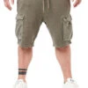 Only & Sons Herren NOOS Shorts Kurze Cargohose Mit 6-Pockets Canteen Grün