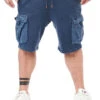 Only & Sons Herren NOOS Shorts Kurze Cargohose Mit 6-Pockets Moonlight Ocean Dunkel Blau