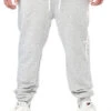 Champion Herren Joggingshose Mit 2-Pockets Und Logo Print Grau Weiss