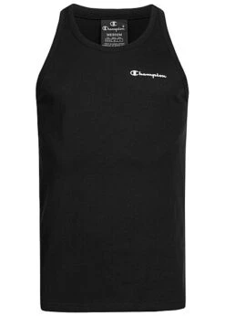 Champion Herren Tank Top Mit Logo Print Schwarz