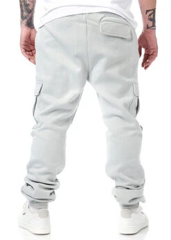 Urban Classics Herren Hose Jogging Cargohose Lightasphalt Hell Grau -Stilreich Geschäft 22031004 3