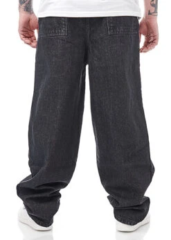 Urban Classics Herren 90's Jeans Hose Mit 4-Pockets Schwarz -Stilreich Geschäft 22040276 3