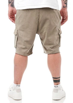 ONLY & SONS Herren Cargo Sweat Shorts 4-Pockets Tunnelzug Chinchilla Braun -Stilreich Geschäft 22050201 2
