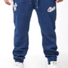 Champion Herren New York Yankees MLB Sweat Pants Hose 2-Pockets Pageant Blau