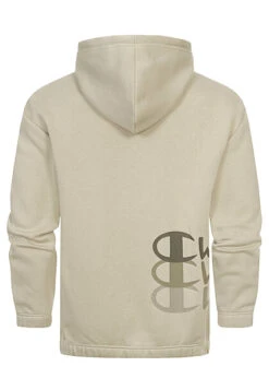 Champion Herren Half-Zip Hoodie Mit Logo Print Khaki -Stilreich Geschäft 22090404 2