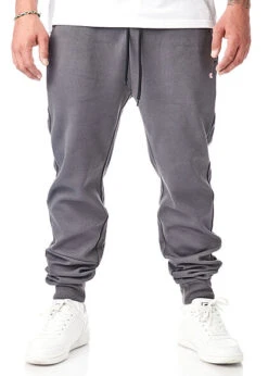 Champion Herren Comfort Fit Jogginghose Mit 2-Pockets Dunkel Grau