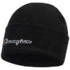 Champion Herren Beanie Mütze Mit Logo Vorn Schwarz