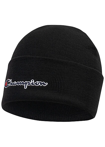 Champion Herren Beanie Mütze Mit Logo Vorn Schwarz 6 Champion Herren Beanie Mütze Mit Logo Vorn Schwarz -Stilreich Geschäft 22090450