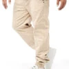 Seventyseven Lifestyle Herren Jeans Hose 4-Pockets Kordelzug Sand Beige