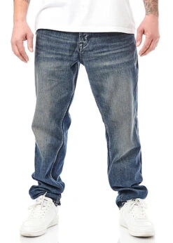 Only & Sons Herren Jeans Hose Mit 5-Pockets Dunkel Blau