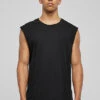 Urban Classics Herren Muscle Shirt T-Shirt ärmellos Schwarz