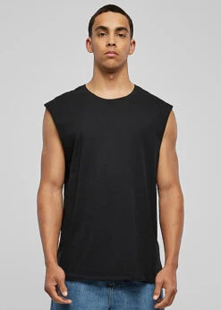 Urban Classics Herren Muscle Shirt T-Shirt ärmellos Schwarz